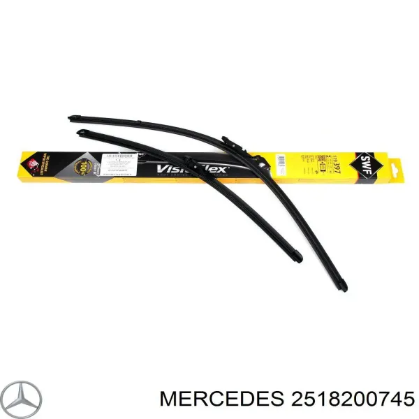 Щетка-дворник лобового стекла водительская 2518200745 Mercedes