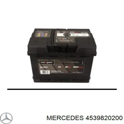 АКБ Мерседес 60 А/г 12 В (4539820200)