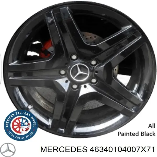 Диски колесные 46340104007X71 Mercedes
