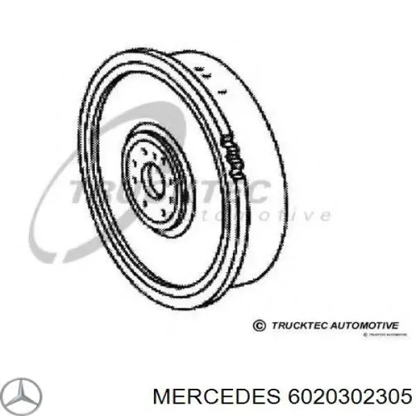 Маховик 6020302305 Mercedes
