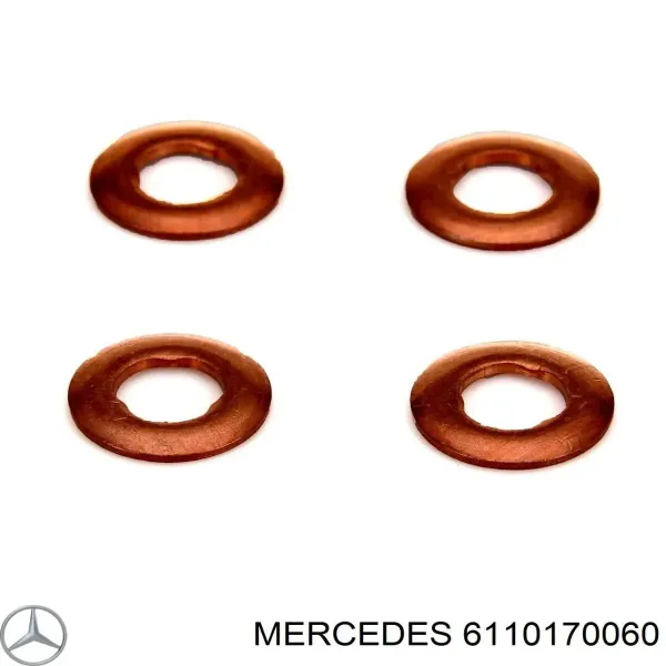 Купить 6110170060 Mercedes Кольцо (шайба) форсунки инжектора посадочное