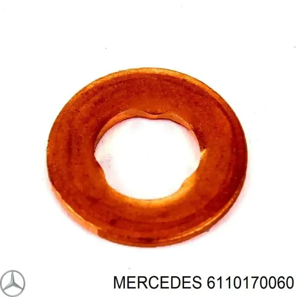 Кольцо (шайба) форсунки инжектора посадочное 6110170060 Mercedes