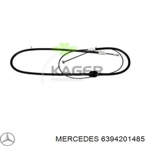 Передний трос ручника 6394201485 Mercedes