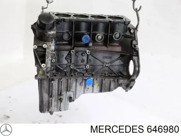 Двигатель 646980 Mercedes
