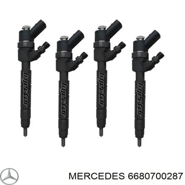 Топливные форсунки 6680700287 Mercedes