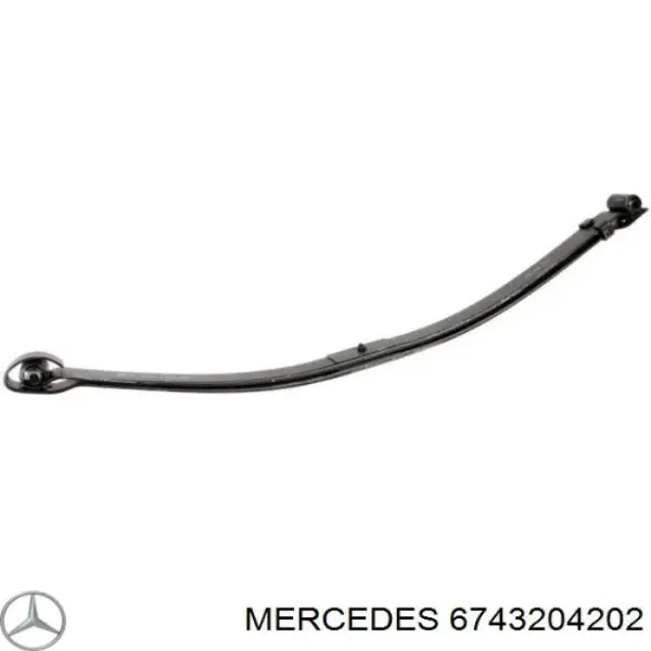 Передняя рессора 6743204202 Mercedes