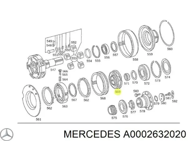 Кольцо синхронизатора T14809 TAS