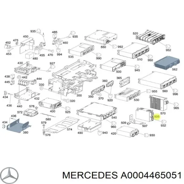  A0004465051 Mercedes