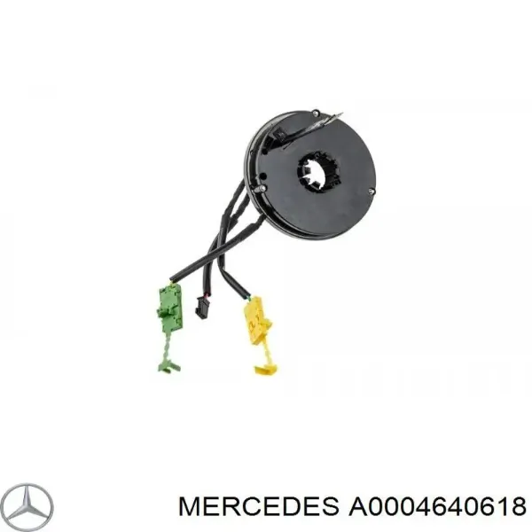 Контактное кольцо подушки безопасности Mercedes A0004640618 цена, от