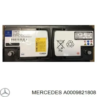 Авто аккумулятор Мерседес 105 А/ч 12 В (A0009821808)