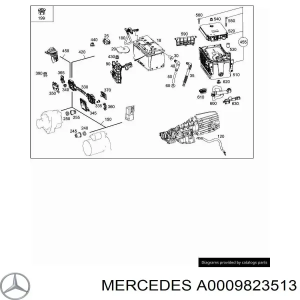  A0009823513 Mercedes