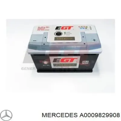 Акумулятор Мерседес 80 А/г 12 В (A0009829908)