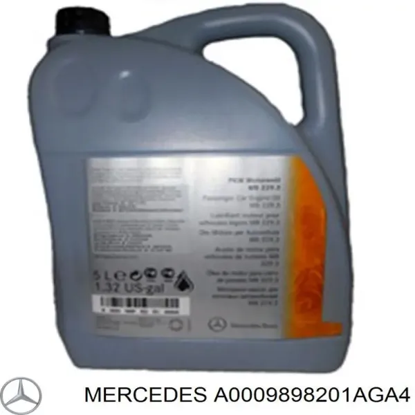 Моторное масло A0009898201AGA4 Mercedes