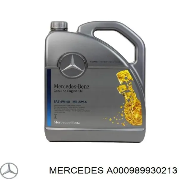 Моторное масло A000989930213 Mercedes