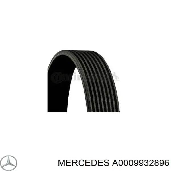 A0009932896 Mercedes Поликлиновый ремень