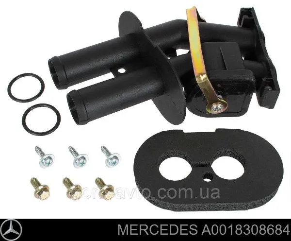 Кран печки A0018308684 Mercedes