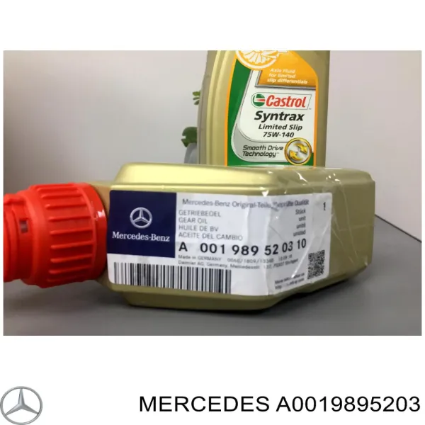 Трансмиссионное масло A0019895203 Mercedes