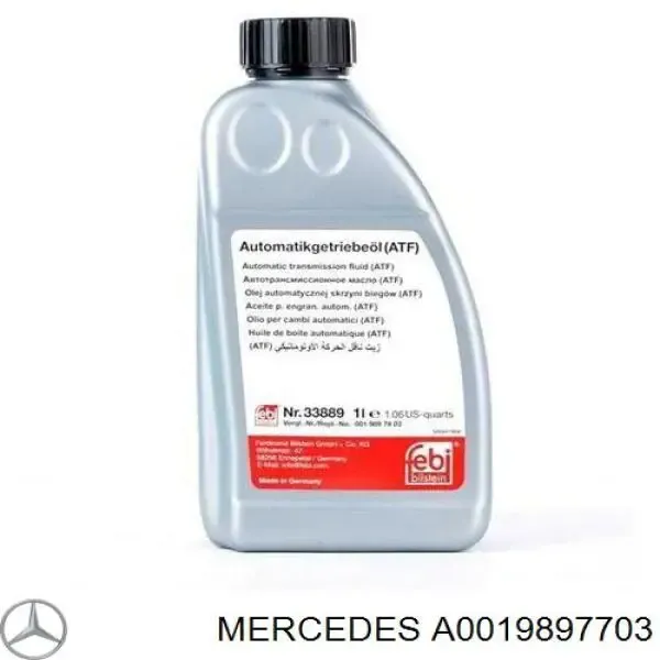 Трансмиссионное масло A0019897703 Mercedes