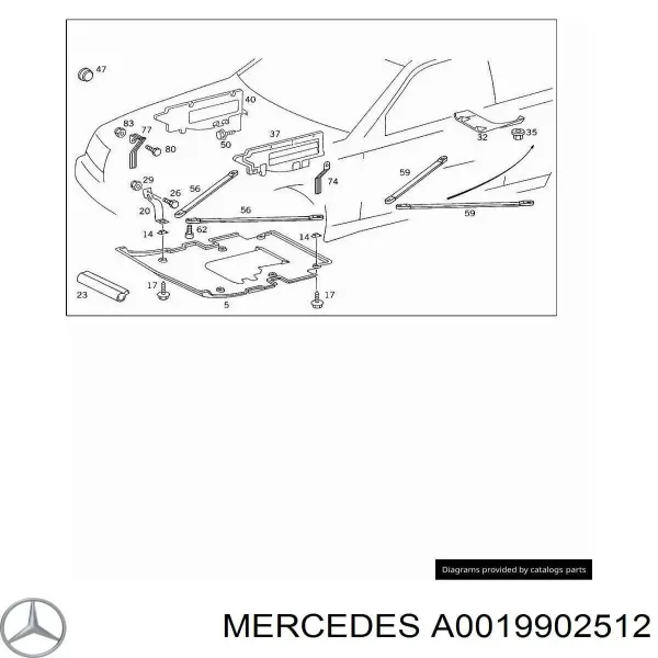  A0019902512 Mercedes