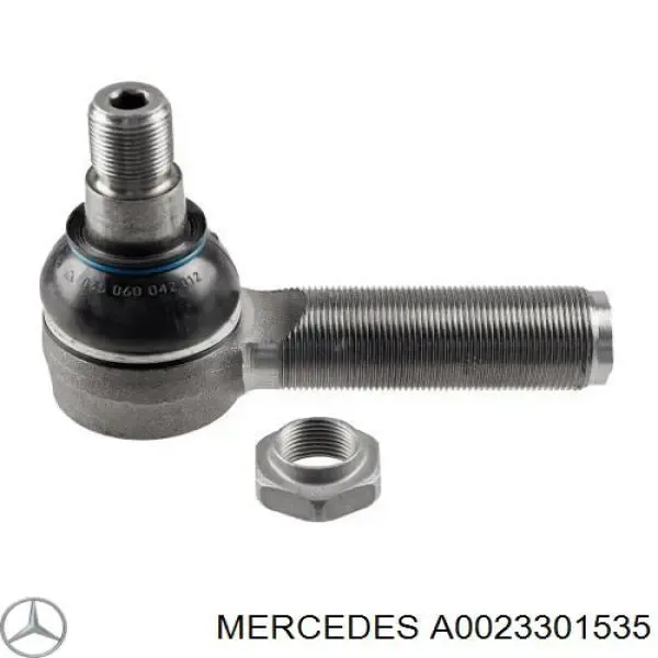 Наконечник центральной рулевой тяги левый A0023301535 Mercedes