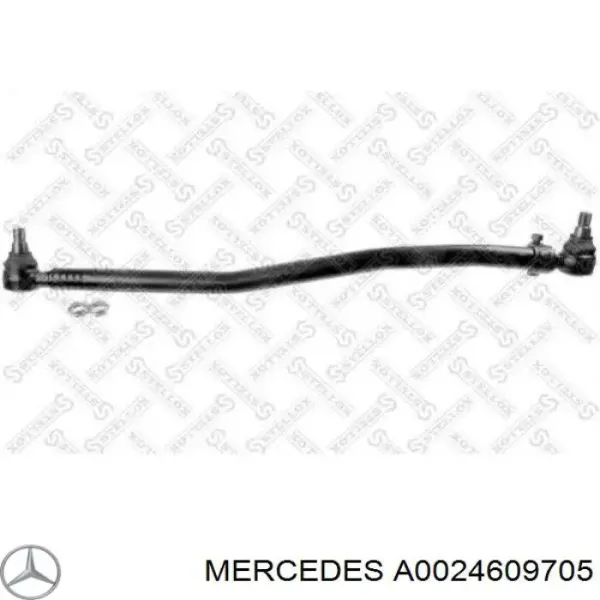 Тяга рулевая передней подвески продольная A0024609705 Mercedes