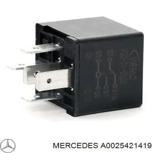 Реле электрическое многофункциональное Mercedes A0025421419