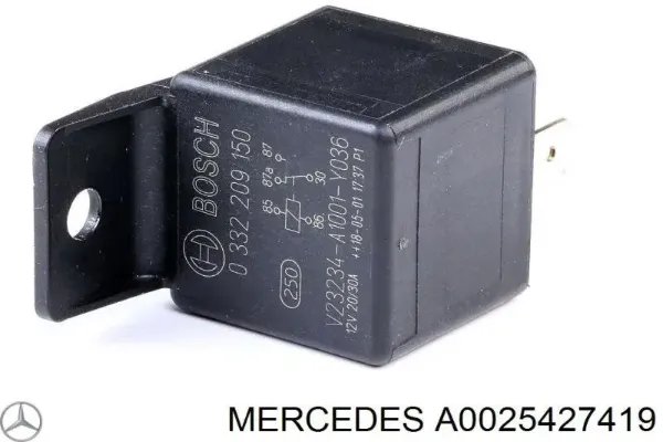 Реле электрическое многофункциональное Mercedes A0025427419