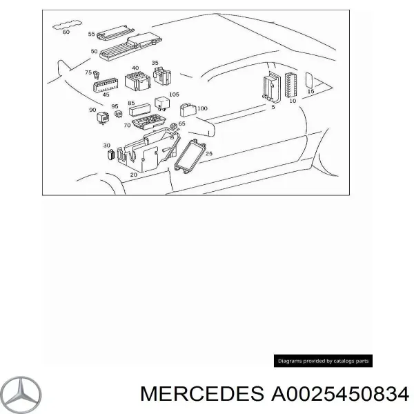 0025450834 Mercedes