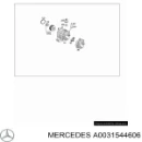Реле регулятор генератора MERCEDES 0031544606