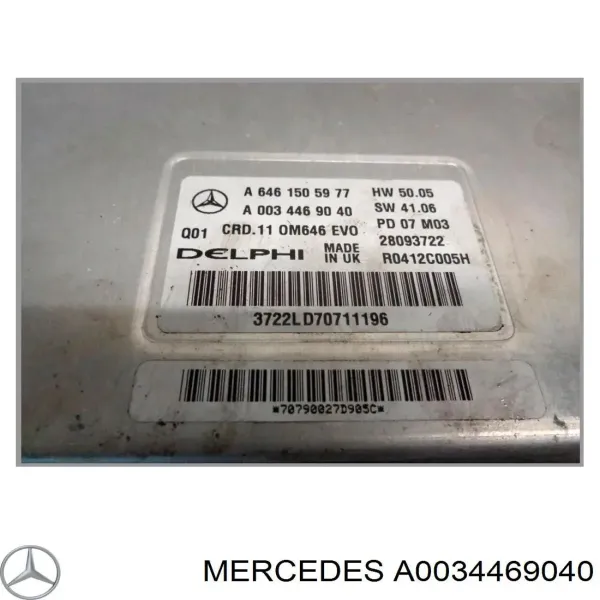  A0034469040 Mercedes