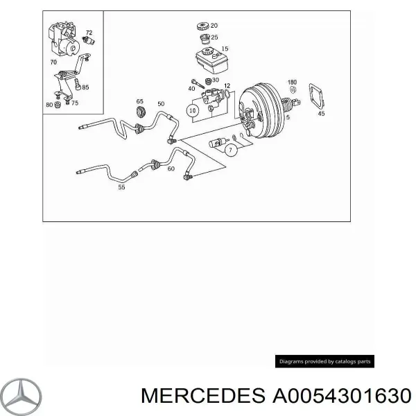  Mercedes 0054301630