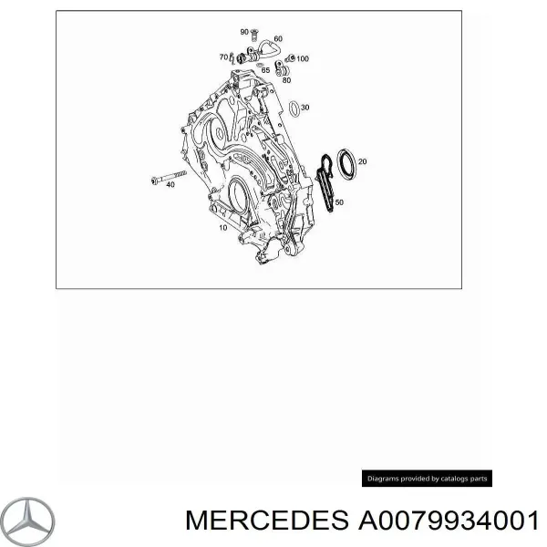  A0079934001 Mercedes