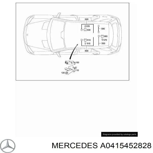  Mercedes 0415452828