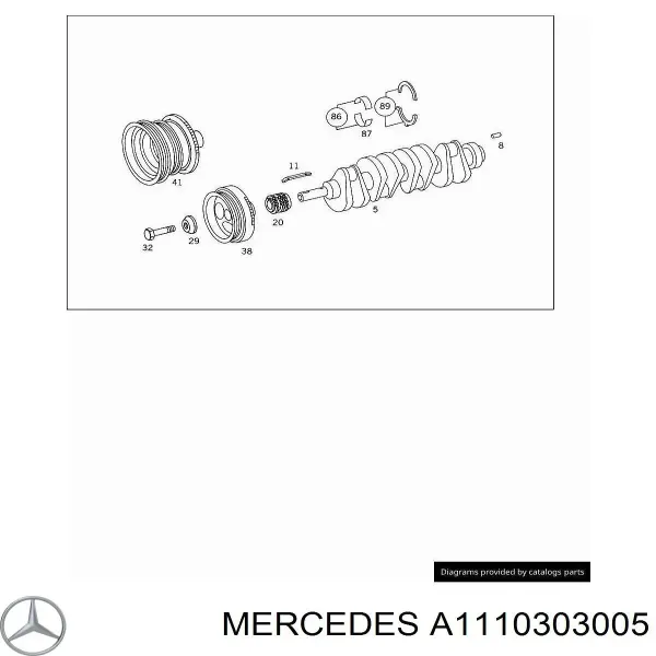 Маховик Mercedes C S202