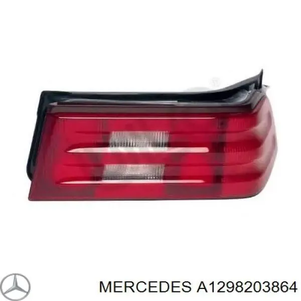 Задний фонарь A1298203864 Mercedes