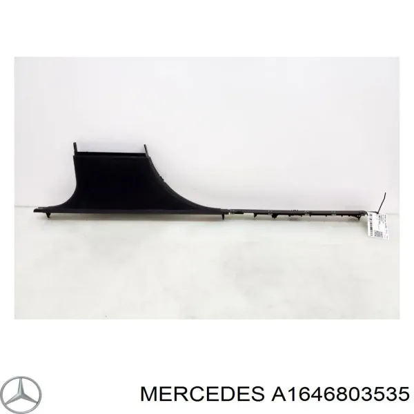 Обшивка стойки кузова внутренняя средняя нижняя левая A1646803535 Mercedes