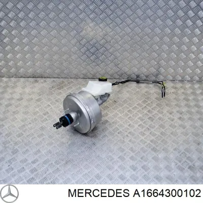 Бачок главного тормозного цилиндра (тормозной жидкости) MERCEDES A1664300102