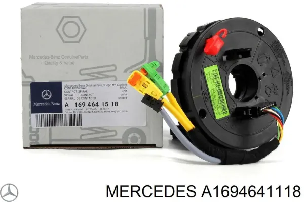 Контактное кольцо подушки безопасности Mercedes CLK купе (C209) (2002 - 2009) цена, от