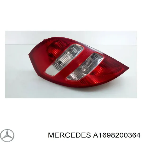 Фонарь задний левый A1698200364 Mercedes