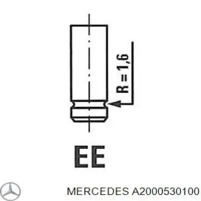 Клапан выпускной Renault (RVI) 132027223R