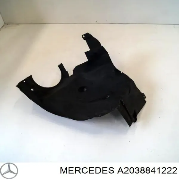 Подкрылок крыла переднего правый задний A2038841222 Mercedes