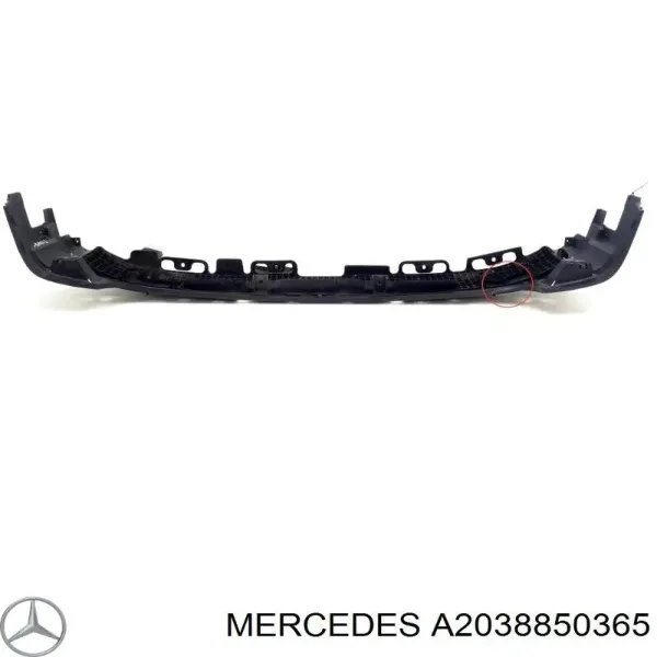 Кронштейн бампера заднего A2038850365 Mercedes