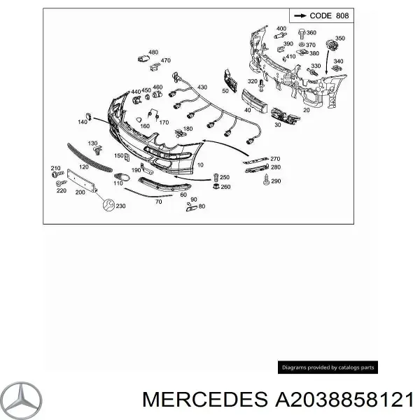  A2038858121 Mercedes