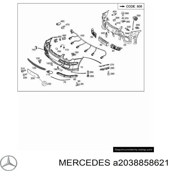  A2038858621 Mercedes