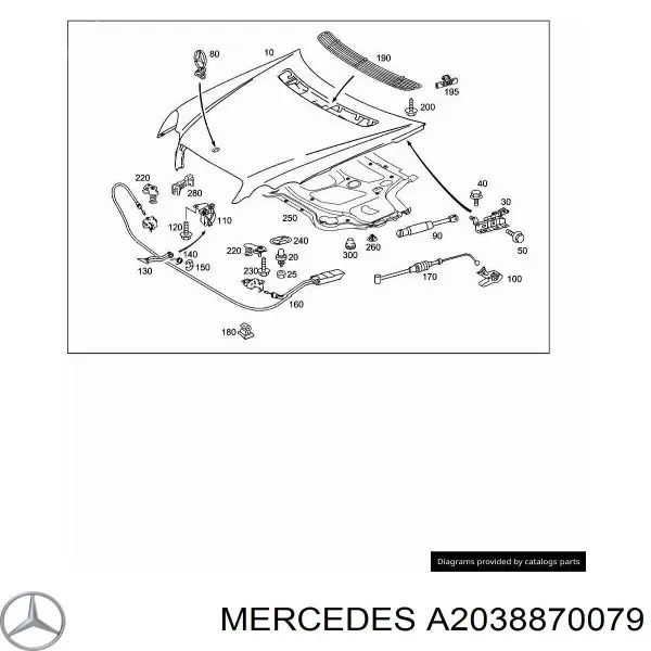  A2038870079 Mercedes