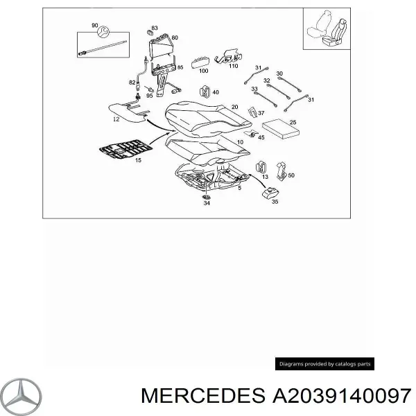  A2039140097 Mercedes