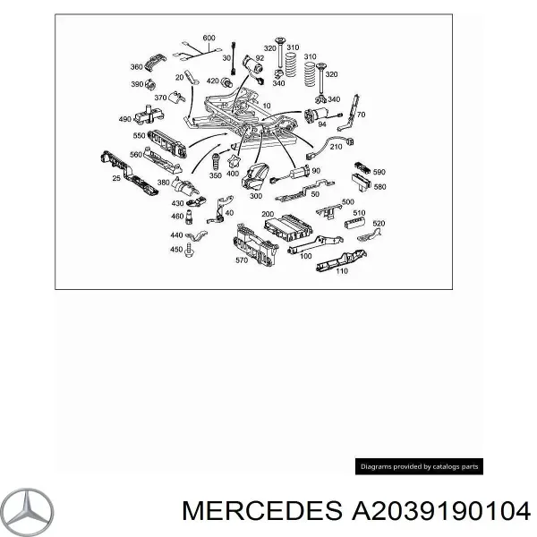  A2039190104 Mercedes