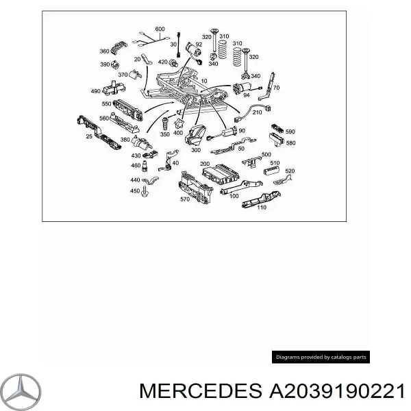  A2039190221 Mercedes