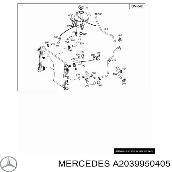  A2039950405 Mercedes