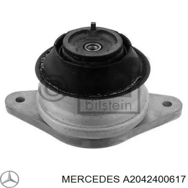 Левая подушка двигателя A2042400617 Mercedes